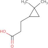 3-(2,2-Dimethylcyclopropyl)propanoic acid