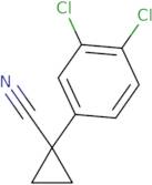 1-(3,4-dichlorophenyl)cyclopropane-1-carbonitrile