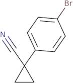 1-(4-Bromophenyl)cyclopropane-1-carbonitrile