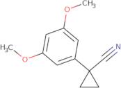 1-(3,5-Dimethoxyphenyl)cyclopropanecarbonitrile