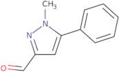 1-Methyl-5-phenyl-1H-pyrazole-3-carboxaldehyde