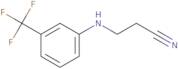3-{[3-(Trifluoromethyl)phenyl]amino}propanenitrile