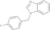 1-[(4-Fluorophenyl)methyl]-1H-1,3-benzodiazole