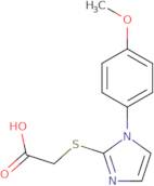 2-{[1-(4-Methoxyphenyl)-1H-imidazol-2-yl]sulfanyl}acetic acid