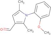 1-(2-Methoxy-phenyl)-2,5-dimethyl-1H-pyrrole-3-carbaldehyde