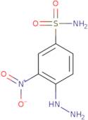 4-Hydrazinyl-3-nitrobenzene-1-sulfonamide