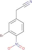 2-(3-Bromo-4-nitrophenyl)acetonitrile