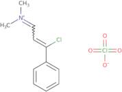 [(2Z)-3-Chloro-3-phenylprop-2-en-1-ylidene]dimethylazanium perchlorate