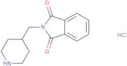 2-(Piperidin-4-ylmethyl)-2,3-dihydro-1H-isoindole-1,3-dione hydrochloride