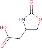 2-[(4S)-2-Oxo-1,3-oxazolidin-4-yl]acetic acid