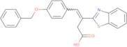 3-(1,3-Benzothiazol-2-yl)-4-[4-(benzyloxy)phenyl]but-3-enoic acid