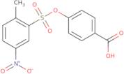 4-[(2-Methyl-5-nitrobenzenesulfonyl)oxy]benzoic acid