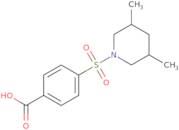 4-[(3,5-Dimethylpiperidin-1-yl)sulfonyl]benzoic acid