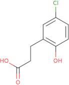 3-(5-Chloro-2-hydroxyphenyl)propanoic acid