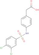 2-[4-(3,4-Dichlorobenzenesulfonamido)phenyl]acetic acid