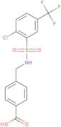 4-[2-Chloro-5-(trifluoromethyl)benzenesulfonamidomethyl]benzoic acid