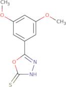 5-(3,5-Dimethoxyphenyl)-1,3,4-oxadiazole-2-thiol