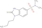 1-Butyl-2-mercapto-N,N-dimethyl-1H-benzimidazole-5-sulfonamide
