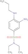 3-Amino-N,N-diethyl-4-(propylamino)benzene-1-sulfonamide