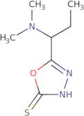 5-[1-(Dimethylamino)propyl]-1,3,4-oxadiazole-2-thiol