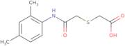 2-({[(2,4-Dimethylphenyl)carbamoyl]methyl}sulfanyl)acetic acid