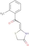2-[2-(2-Methylphenyl)-2-oxoethylidene]-1,3-thiazolidin-4-one