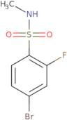 4-Bromo-2-fluoro-N-methylbenzene-1-sulfonamide