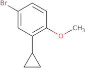 4-Bromo-2-cyclopropyl-1-methoxybenzene