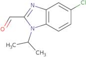 5-Chloro-1-(propan-2-yl)-1H-benzimidazole-2-carbaldehyde