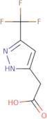 2-[3-(Trifluoromethyl)-1H-pyrazol-5-yl]acetic acid