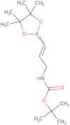 tert-Butyl (3-(4,4,5,5-tetramethyl-1,3,2-dioxaborolan-2-yl)allyl)carbamate