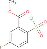 Methyl 2-(chlorosulfonyl)-5-fluorobenzoate