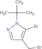 5-Bromo-4-(bromomethyl)-1-(tert-butyl)-1H-pyrazole