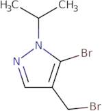 5-Bromo-4-(bromomethyl)-1-isopropyl-1H-pyrazole