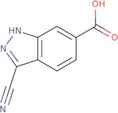 3-Cyano-1H-indazole-6-carboxylic acid