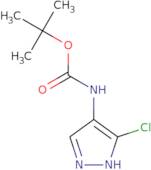 tert-Butyl (3-chloro-1H-pyrazol-4-yl)carbamate