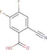 3,4-Difluoro-6-cyanobenzoic acid