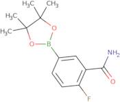 3-Carbamoyl-4-fluorobenzeneboronic acid pinacol ester