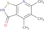 4,5,6-Trimethyl-2H,3H-[1,2]thiazolo[5,4-b]pyridin-3-one