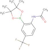 N-(2-(4,4,5,5-Tetramethyl-1,3,2-dioxaborolan-2-yl)-4-(trifluoromethyl)phenyl)acetamide