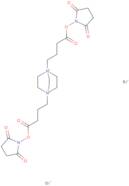 (2,5-Dioxopyrrolidin-1-yl) 4-[4-[4-(2,5-dioxopyrrolidin-1-yl)oxy-4-oxobutyl]-1,4-diazoniabicyclo...