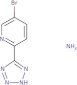 5-Bromo-2-(2H-tetrazol-5-yl)pyridine ammonia salt