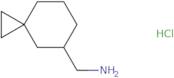 {Spiro[2.5]octan-5-yl}methanamine hydrochloride