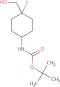 tert-Butyl (4-fluoro-4-(hydroxymethyl)cyclohexyl)carbamate