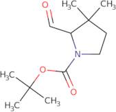 tert-Butyl 2-formyl-3,3-dimethylpyrrolidine-1-carboxylate