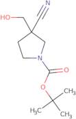 (1-Boc-3-cyanopyrrolidin-3-yl)methanol