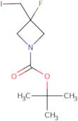 1-Boc-3-iodomethyl-3-fluoroazetidine