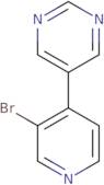 5-(3-Bromopyridin-4-yl)pyrimidine