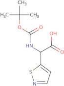 2-{[(tert-Butoxy)carbonyl]amino}-2-(1,2-thiazol-5-yl)acetic acid