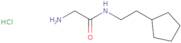 2-Amino-N-(2-cyclopentylethyl)acetamide hydrochloride